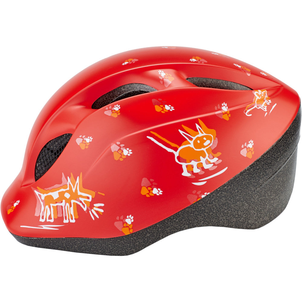 Fahrradhelm MET Buddy rote Tiere, rot 