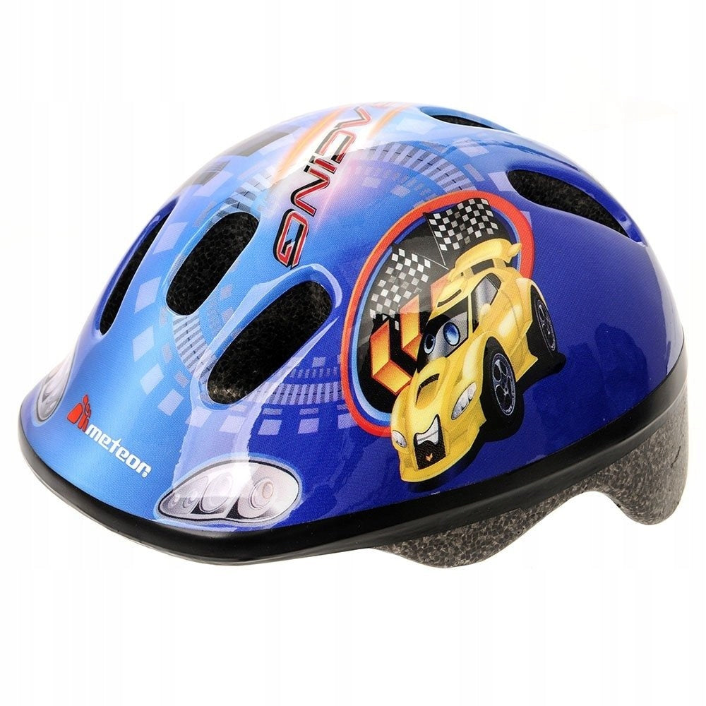 Kinder-Fahrradhelm Meteor MV 6-2, dunkelblau 