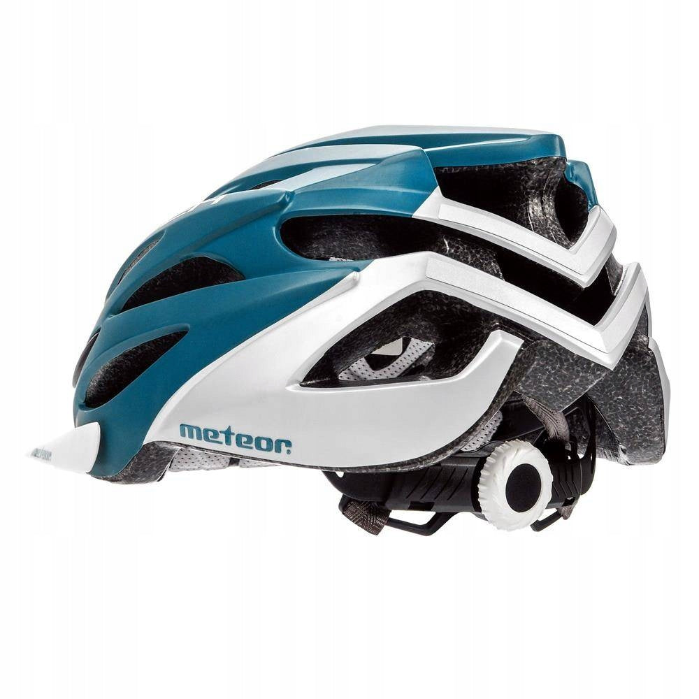 Helm Meteor Marven, blau/weiß 
