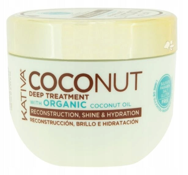 Haarmaske mit Kokosöl Kativa Coconut, 250 ml 