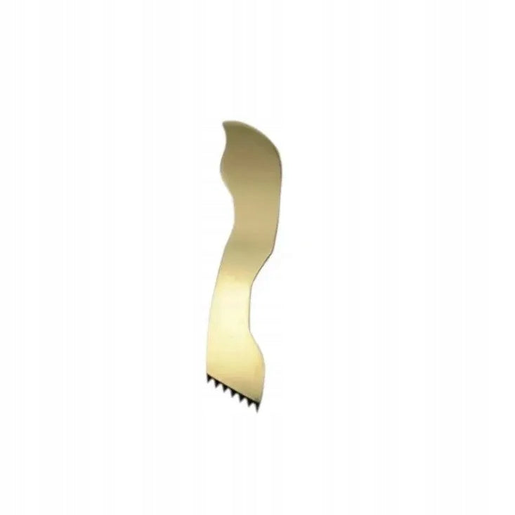 Katy Short brass and stainless 2 pcs with pinotherapy case, tissue therapy Batteries included no