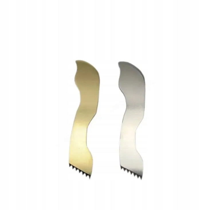 Katy Short brass and stainless 2 pcs with pinotherapy case, tissue therapy Packaging status original