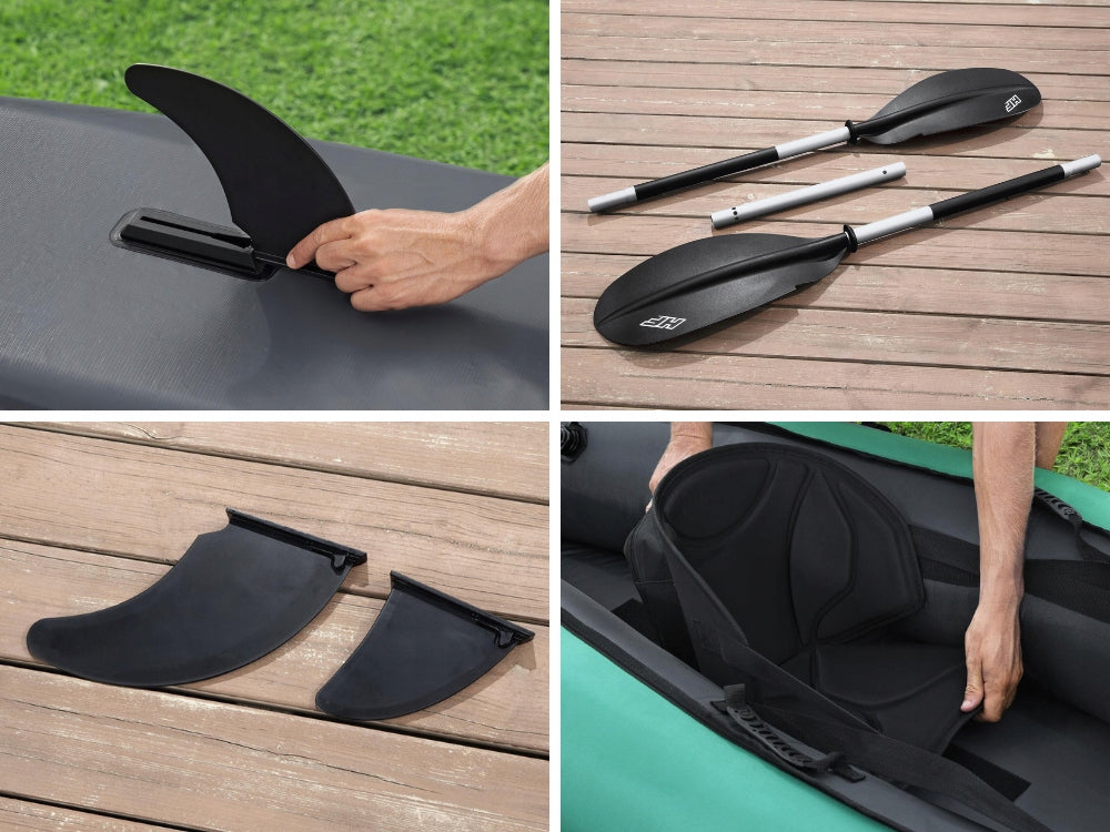 Kayak 1 person Ventura X1 Bestway 65118 Pump Paddle Bag Number of seats 1