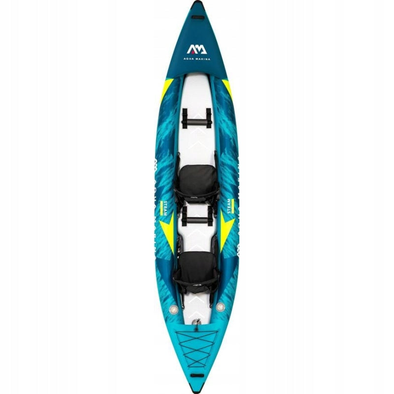 Kayak Aqua Marina STEAM-412 2-seater 412 cm +2x paddle KP-1 +Pump EP-T16 Manufacturer code ST-412-2022-2-KP1-B0303691