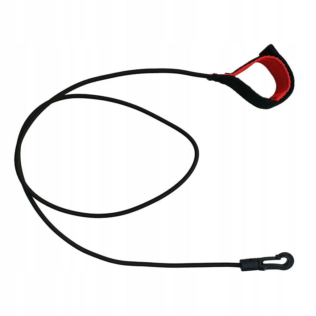 Kayak Canoe SUP Paddle Board Leash Fishing Rod Safety Holder Lanyard Black Number of seats not specified