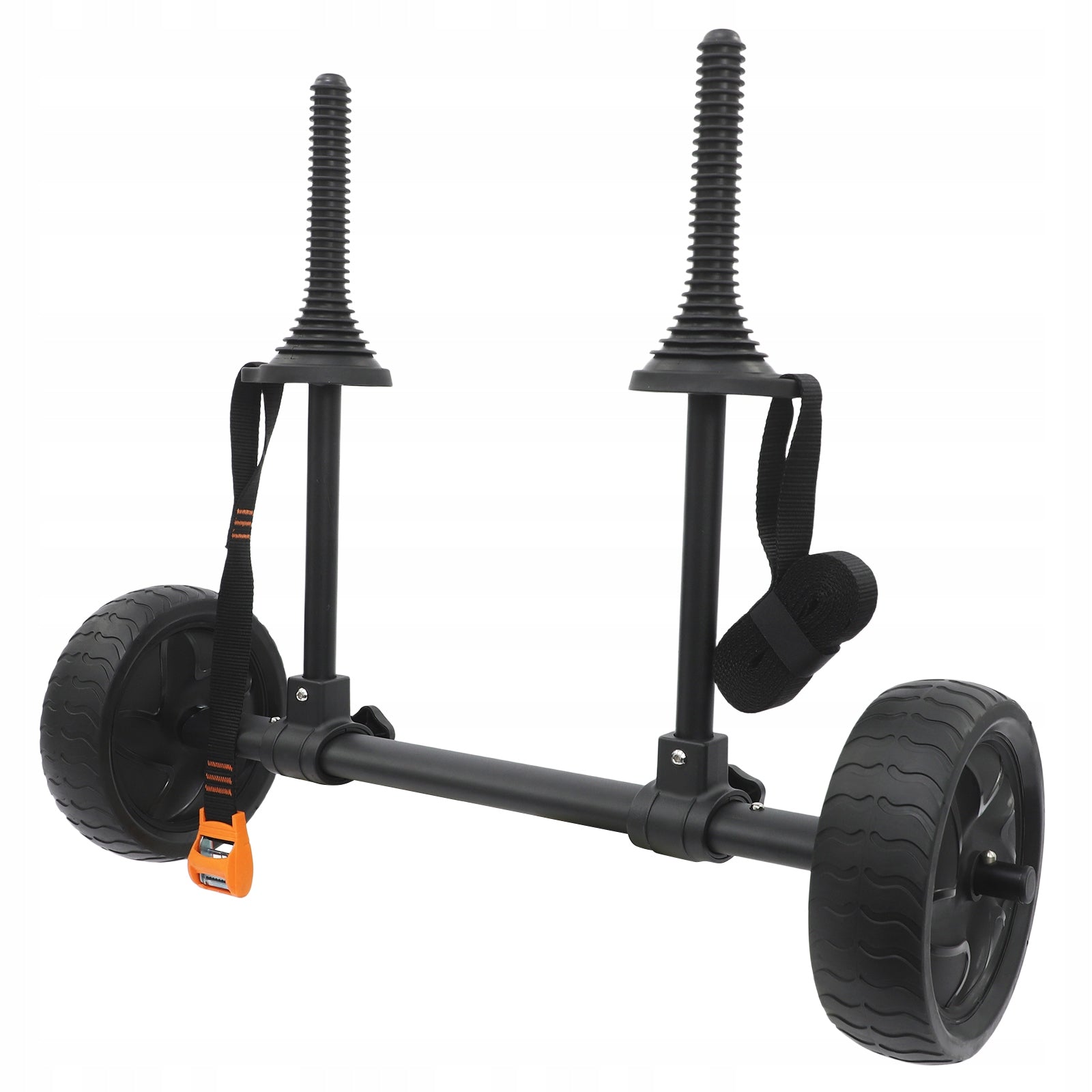 Kayak Cart Adjustable Width 6-28CM, Detachable Canoe Transport Cart 45KG