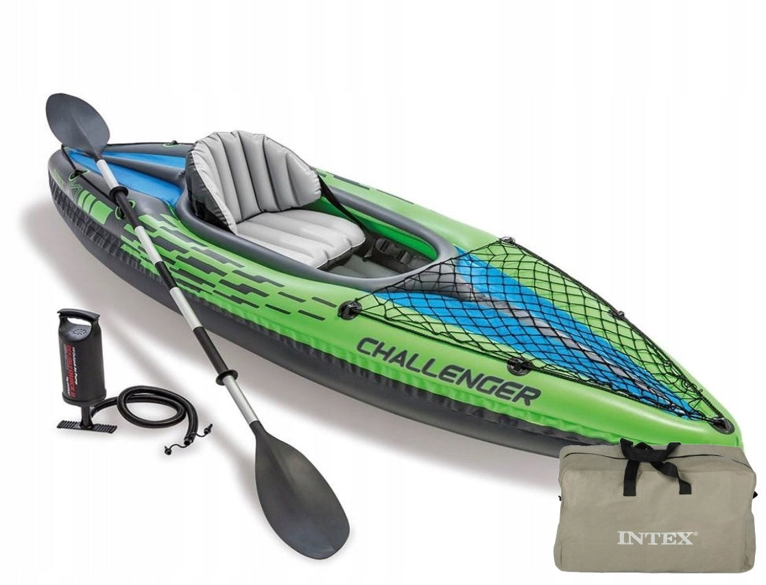 Kayak Challenger K1 single-person set 68305 Intex