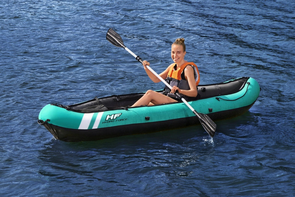 Kayak Inflatable Set Pump Paddle 280x86cm Packaging status original