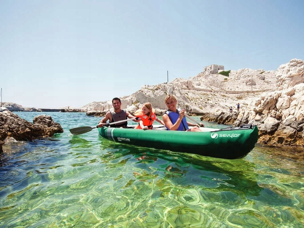 Kayak Inflatable Sevylor Adventure Plus 368 x 86 cm 2+1 (2 adults+child) Model Adventure Plus