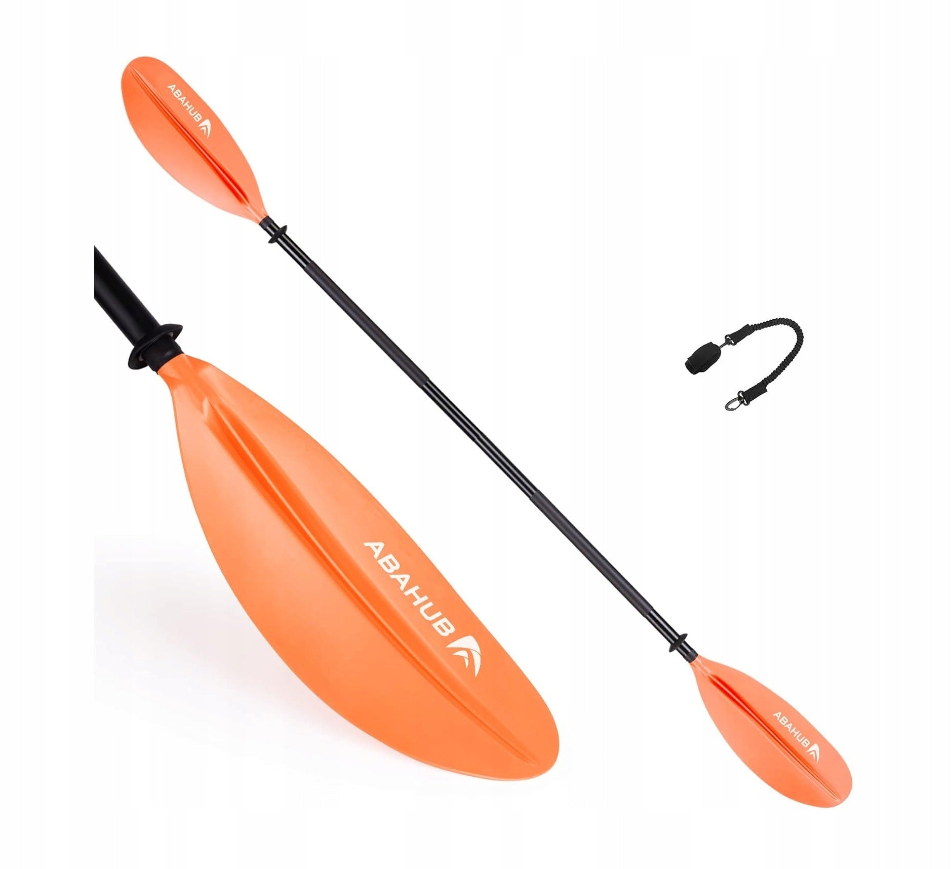 Kayak Paddle for Sailing Kayaking Lanyard Aluminum Alloy Stem
