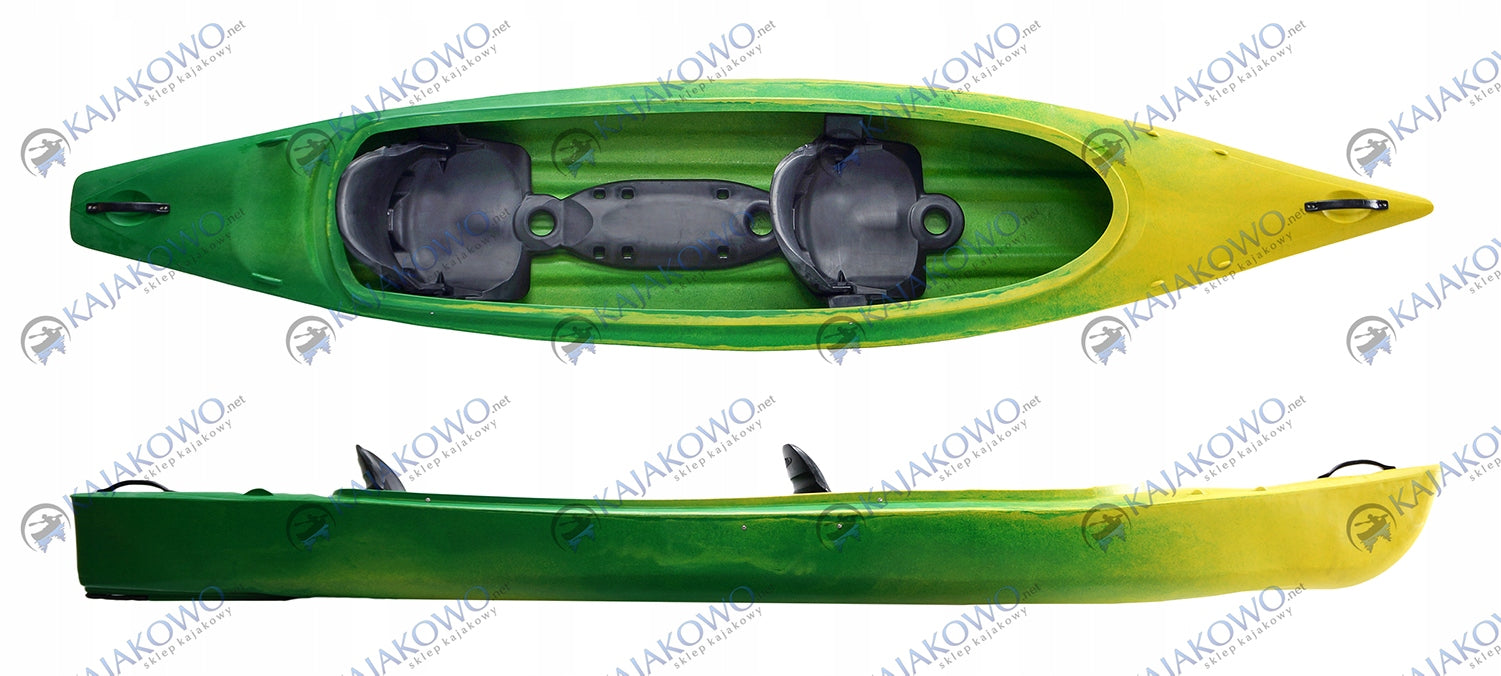 Kayak Polyethylene Rental Rafting New - Roteko RAFA LDPE 2+1 Manufacturer code Rafa