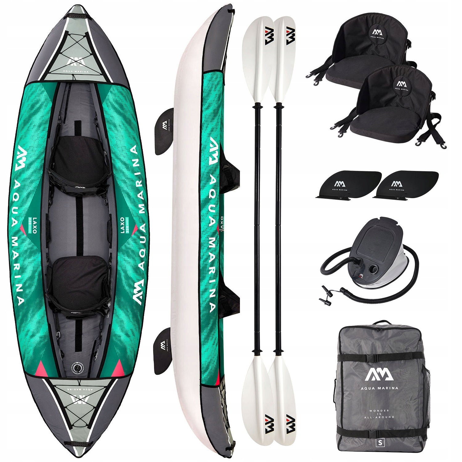 Kayak Pumped Aqua Marina Laxo 380 cm 3-person