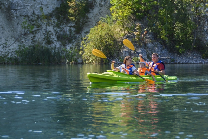 Kayak Roteko Caymann LDPE Lime 380 cm 2+1 Number of seats 3