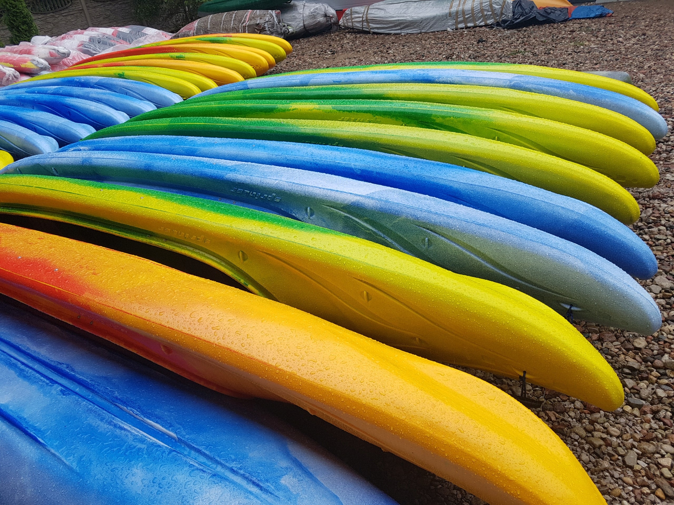 Kayak Roteko Sprinter I 414 cm 2 seats Assorted colours Material polyethylene