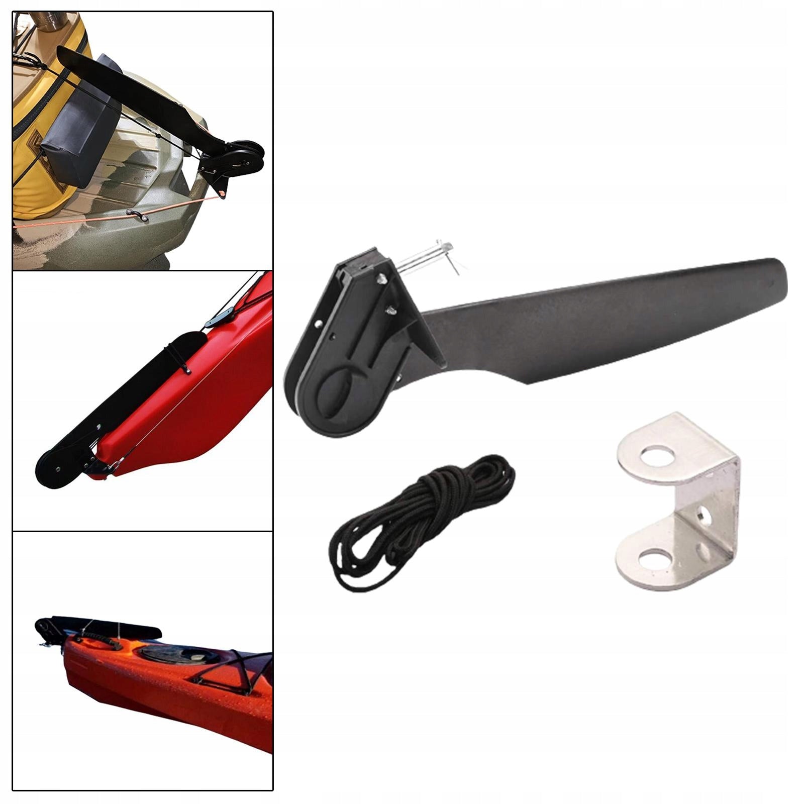 Kayak Rudder Tail Rudder Adjustable Kayak Steering Wheel Length 45 cm