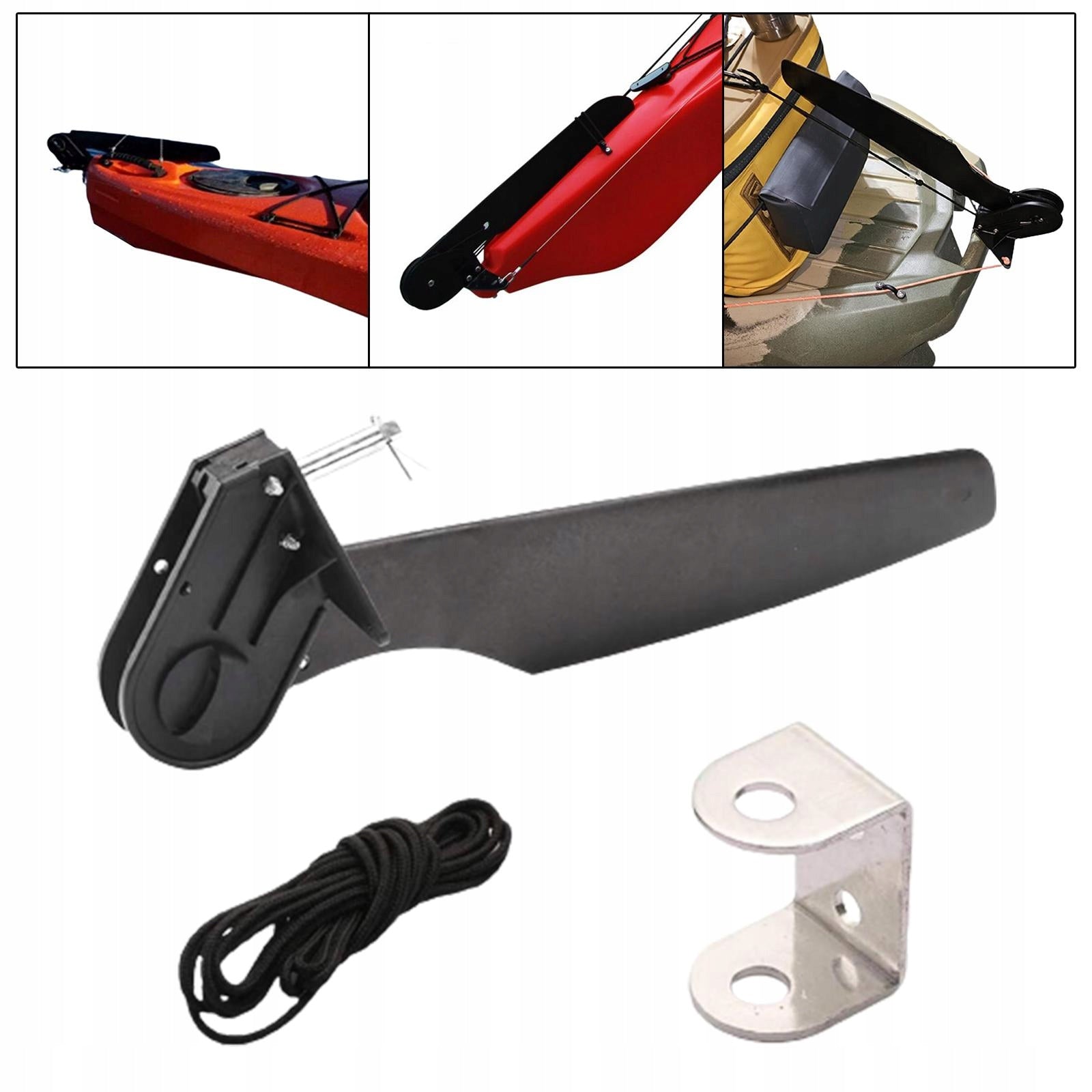 Kayak Rudder Tail Rudder Adjustable Kayak Steering Wheel Weight 100 kg