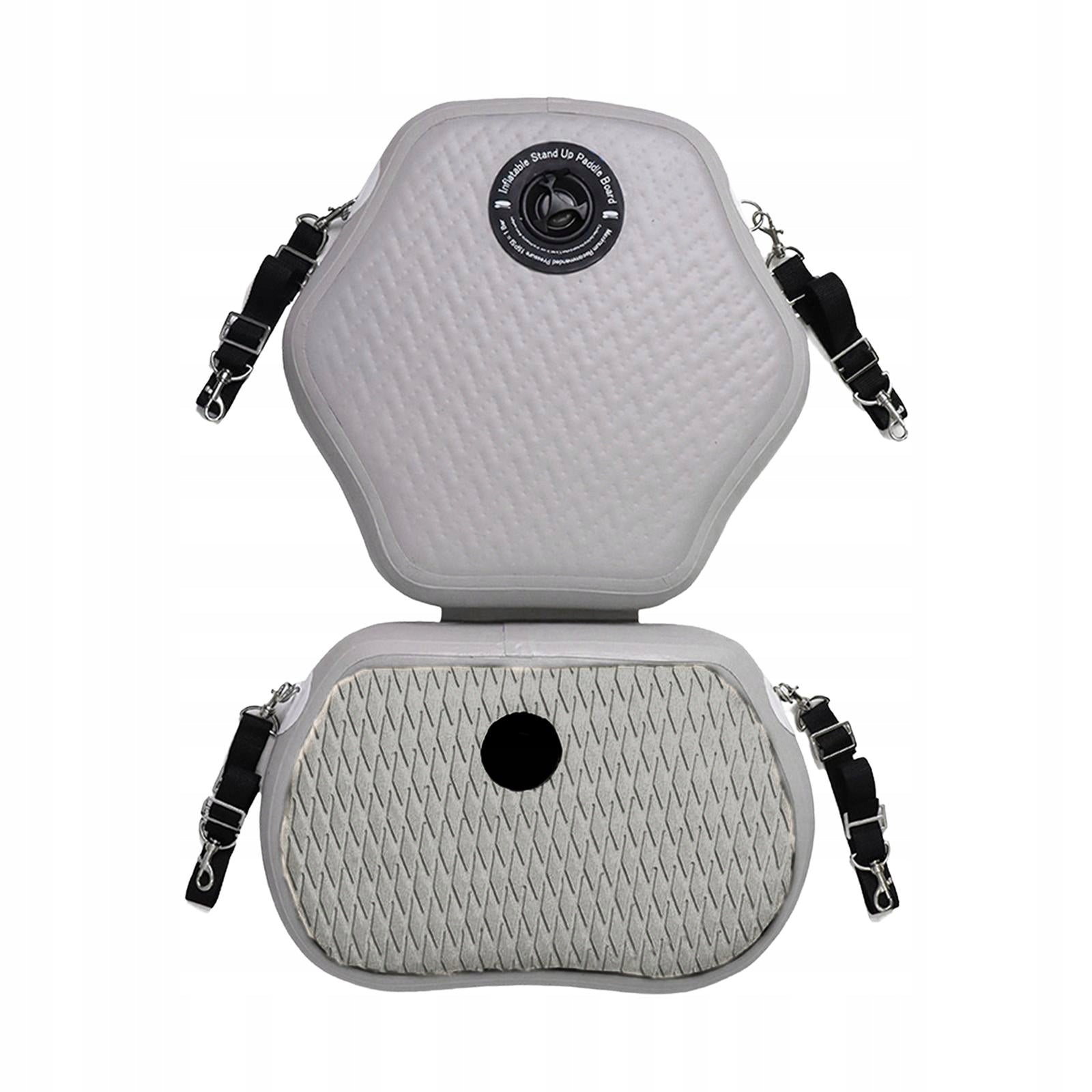 Kayak Seat with Back Support Waterproof Gray