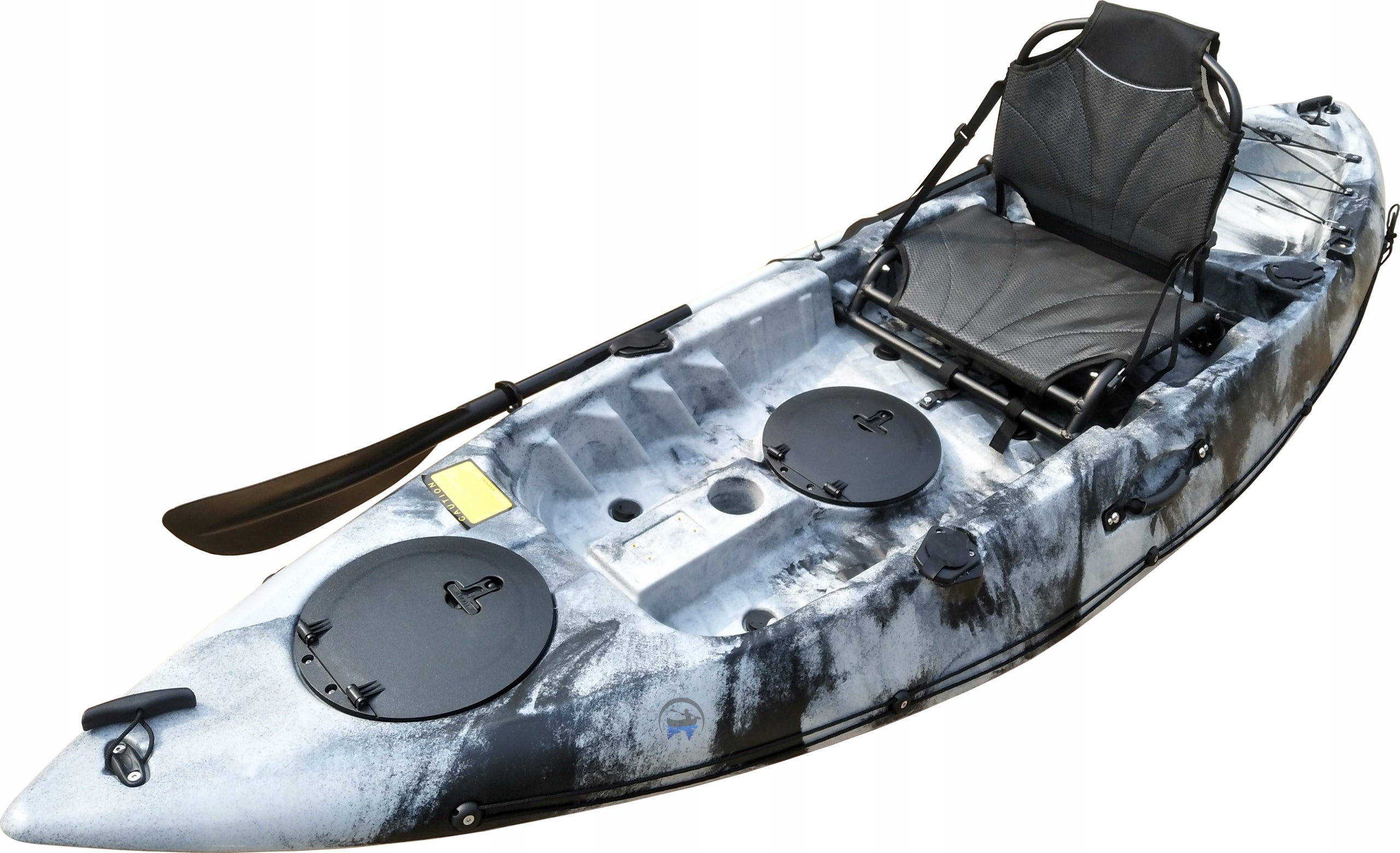 Kayak Single Person Polyethylene Fishing WILDFISH 9 Fishing Boat