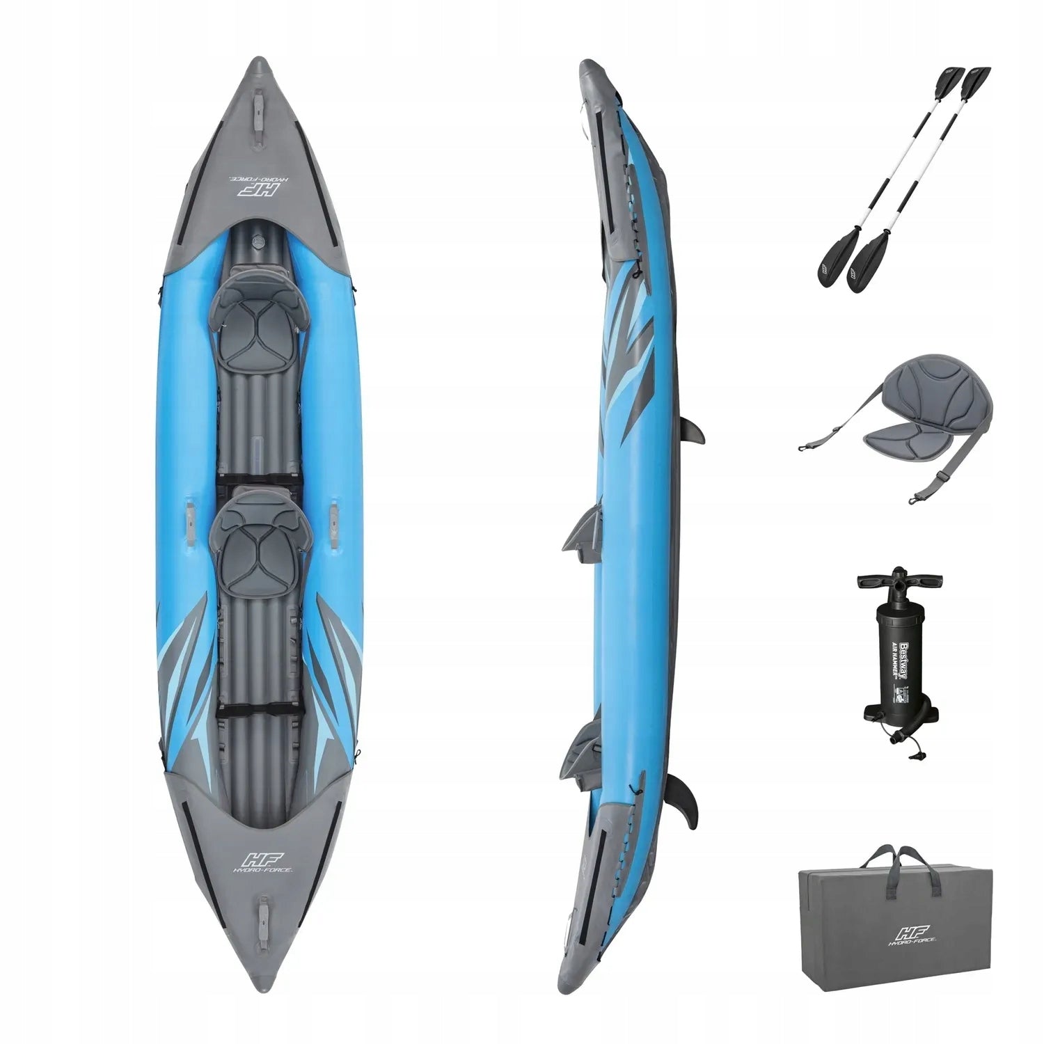 Kayak Surge Elite X2 Bestway 65144 382cm to 180kg