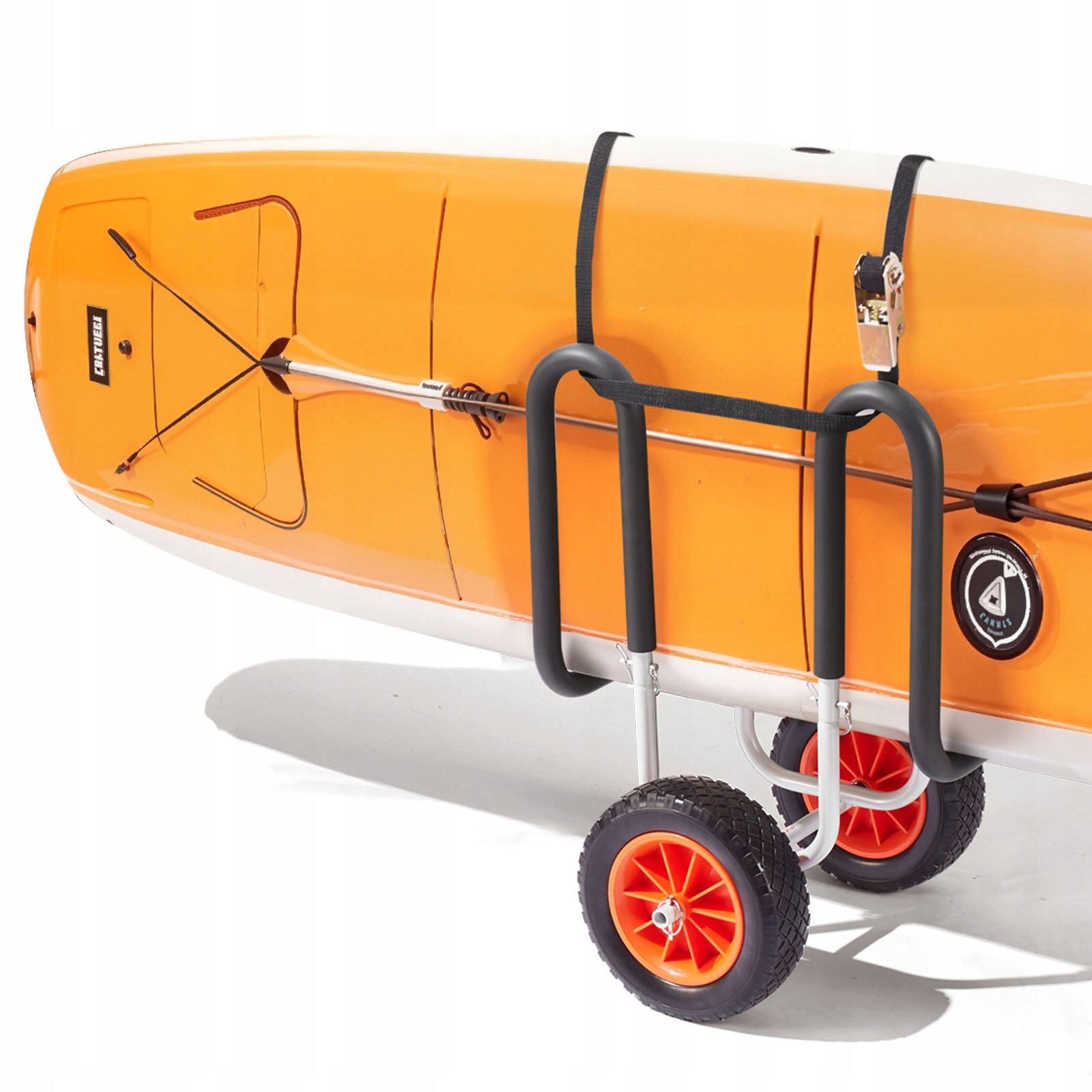 Kayak Trolley Load Capacity 68KG With Fastening Belt And Multi-Layer Protection Model JH005