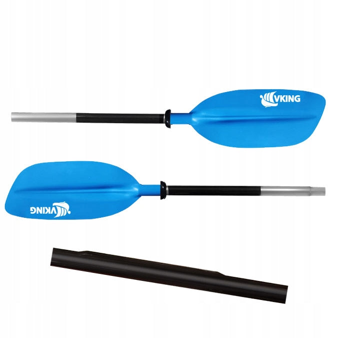 Kayak paddle for kayak folding two-piece blue LIGHT 925g 230cm