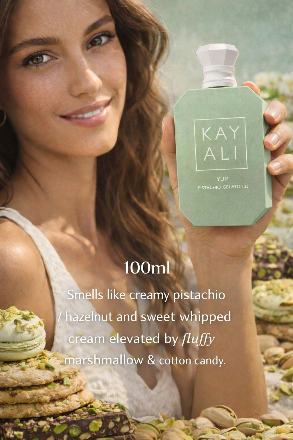 Kayali Yum Pistachio Gelato | 33 Eau de Parfum Inspiration 100 ml Brand Kayali