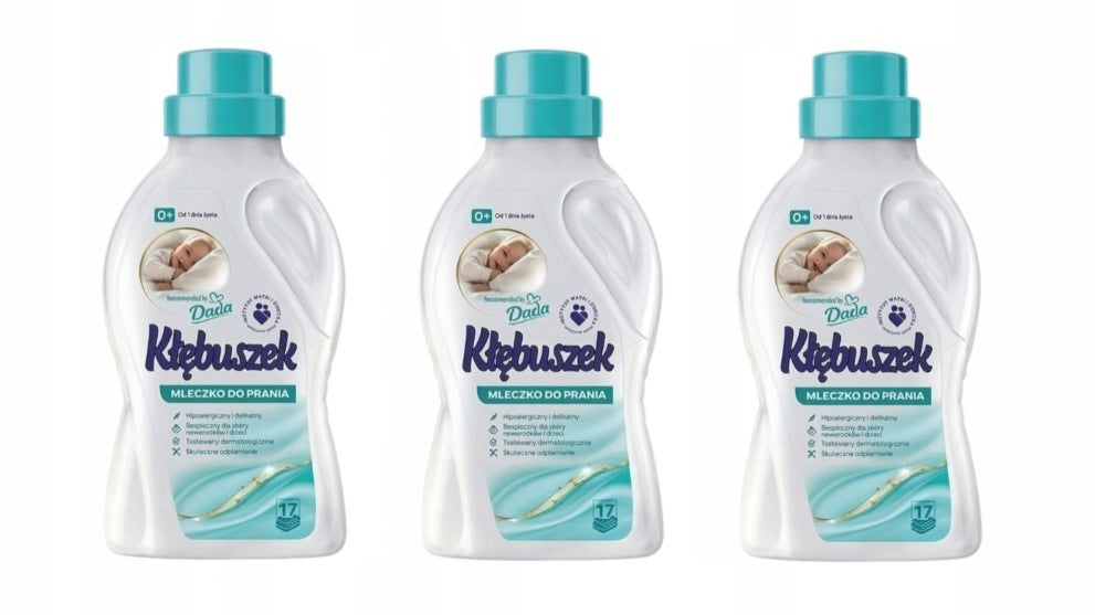 Kłębuszek Dada Sensitive 3x1,5L Washing Milk for Children