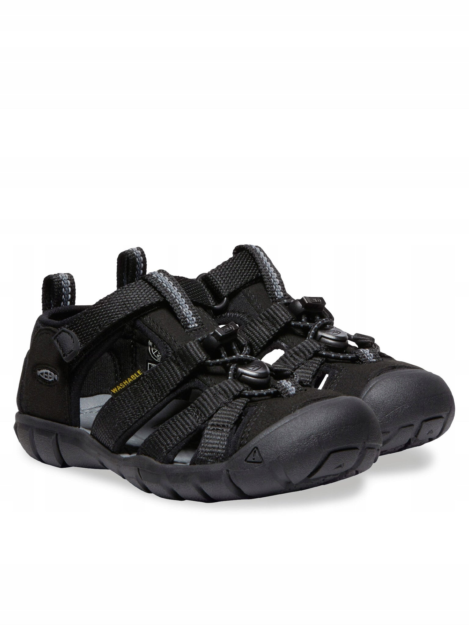 Sandalen für Jungen, schwarz 