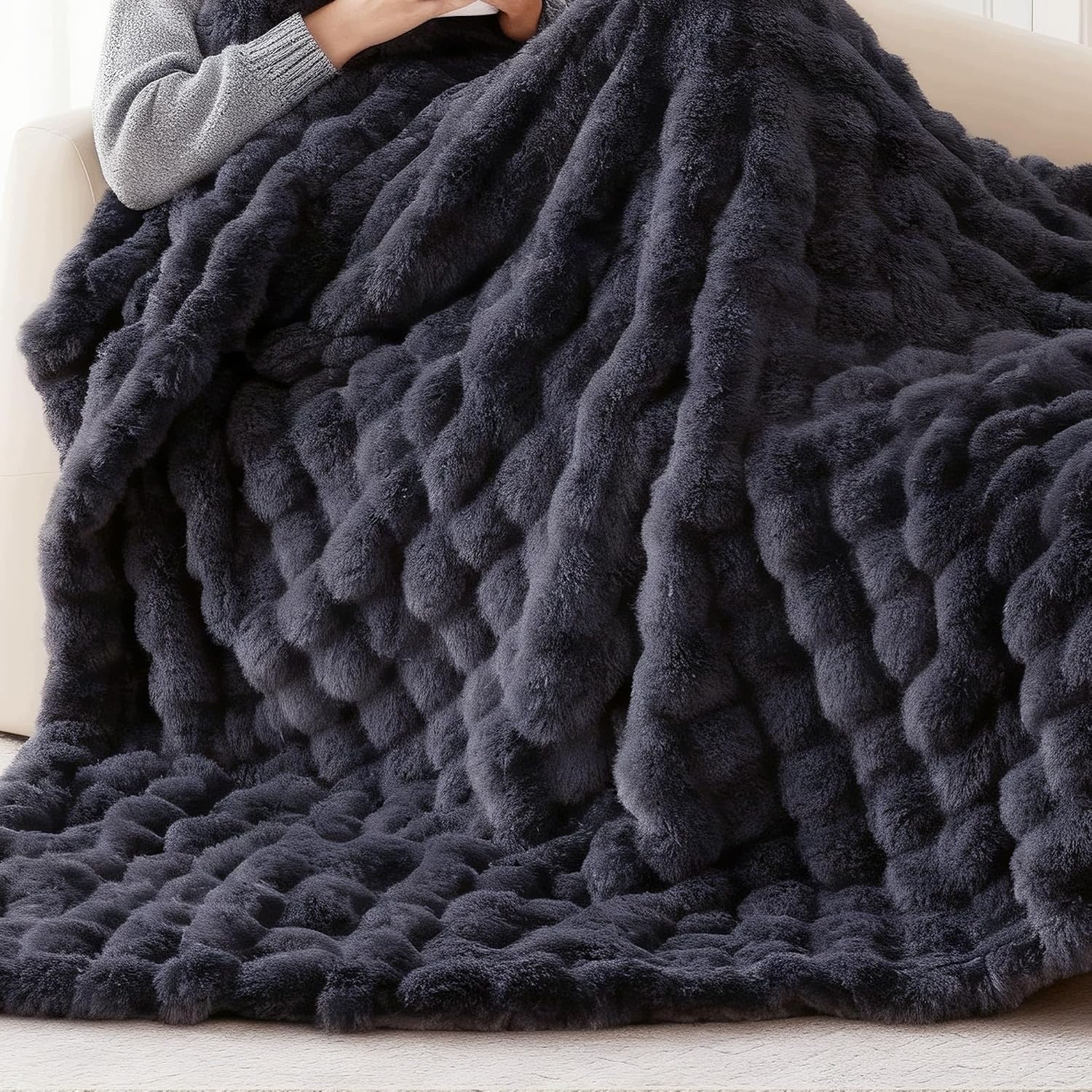 Keenstone electric heating blanket 180x130 cm 8 levels anthracite Brand no brand