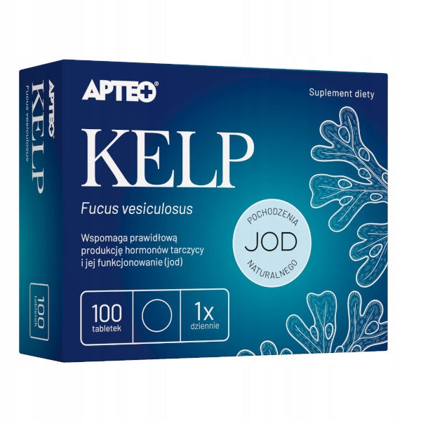 Kelp Natural Iodine 150mcg Apteo 100 Tablets