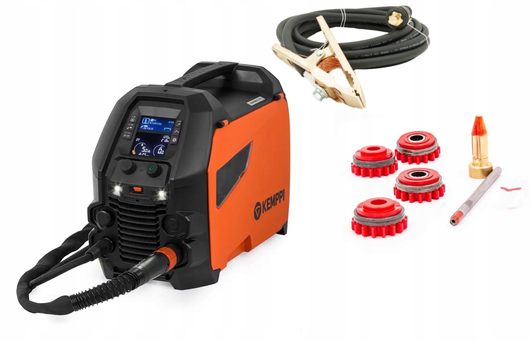 Kemppi Master M 355 G Synergy PULS + 4 rolls MIG/MAG Semi-automatic