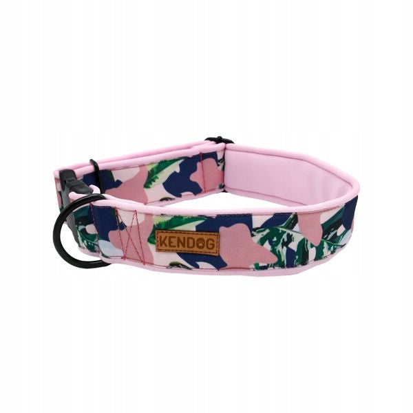 KenDog Dog Collar Pink Moro 3cm S 30-45cm