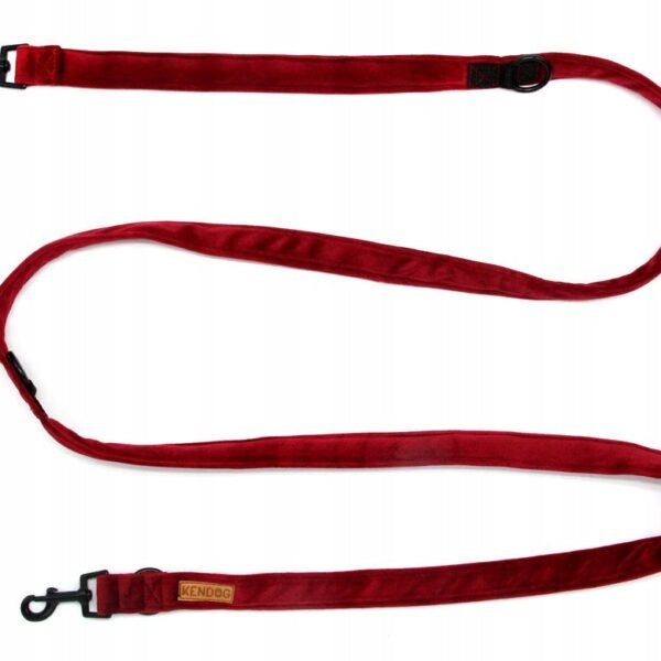 KenDog Velvet Red Lanyard 200cm