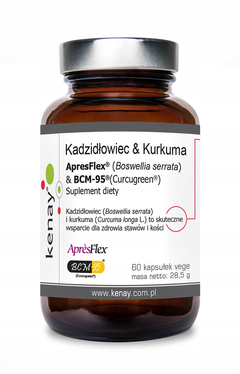Kenay Boswellia & Turmeric ApresFlex (Boswellia serrata) & BCM 95 60caps