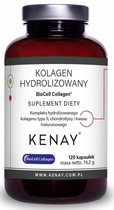 Kenay Hydrolyzed Collagen Type II BioCell Collagen 120capsules