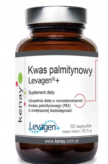 Kenay PEA Palmitic acid inflammation 60 capsules