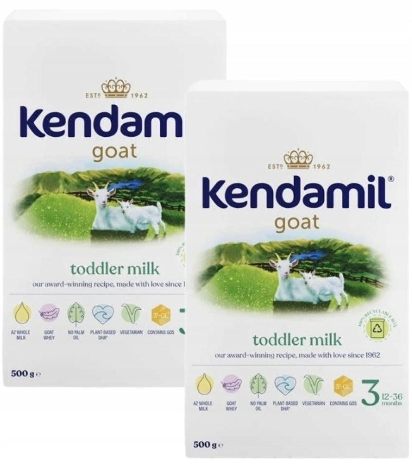 Kendamil Goat Milk 3 Junior for children over 12 months of age 2x500 g