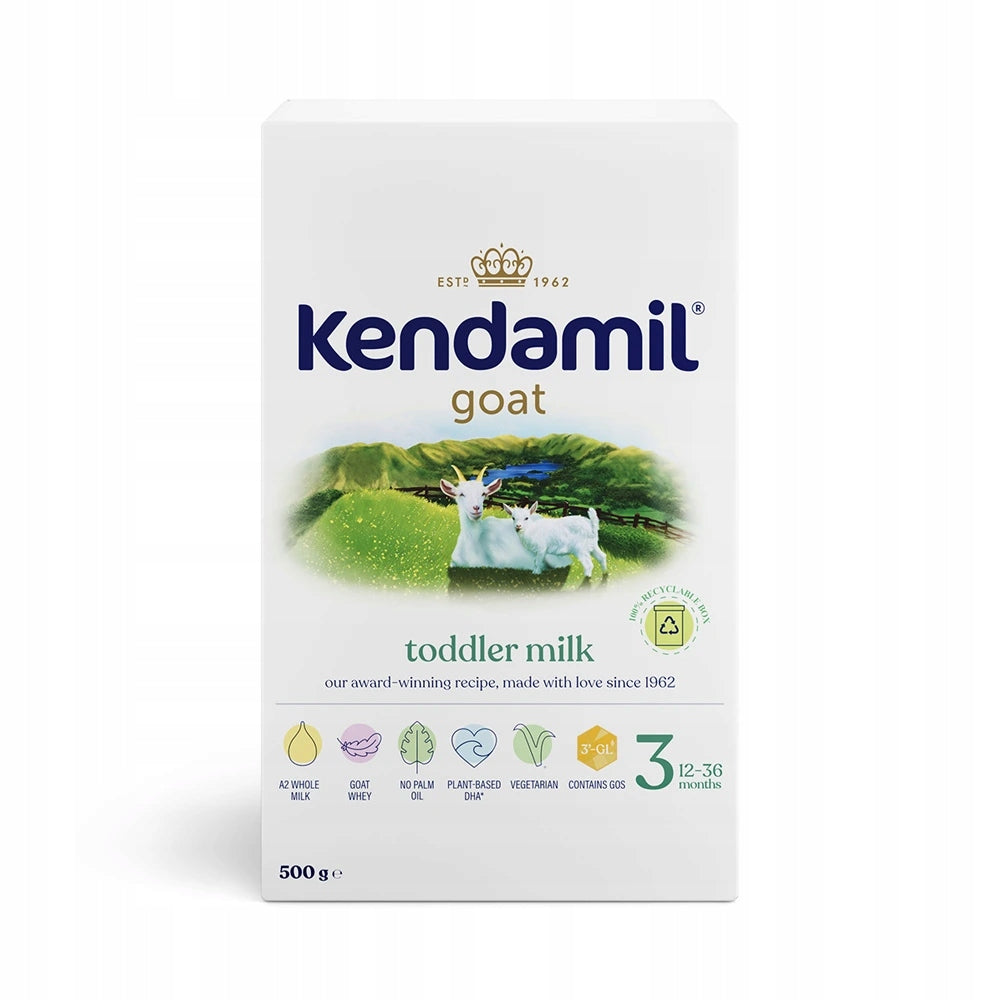 Kendamil Goat Milk 3 Junior for children over 12 months of age 500 g Packaging status original