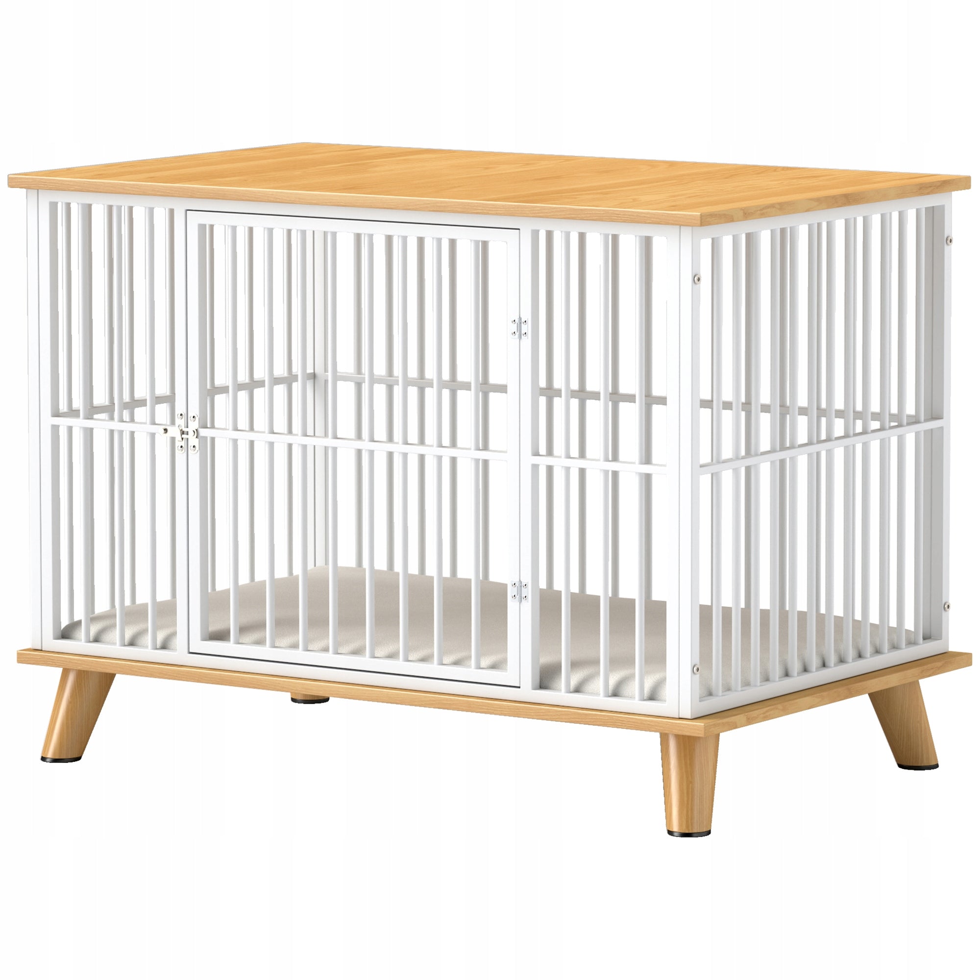 Kennel Cage for Dog Playpen for Home with Pillow Lockable Table up to 15 kg Manufacturer code PawHut