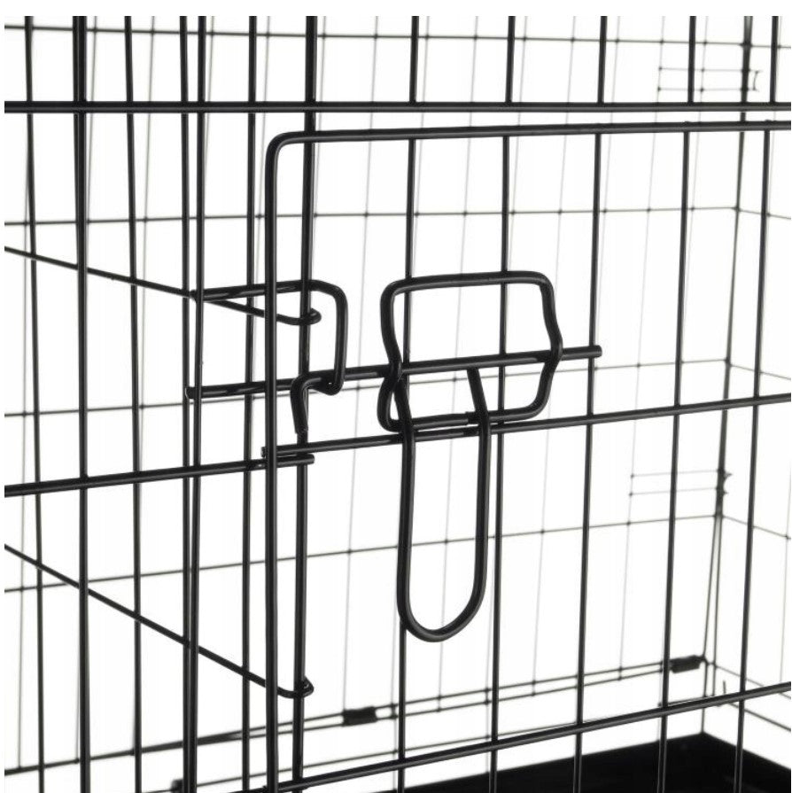 Kennel Dog Cage Folding Transport Metal 64x42x49 M Trade name Kojec Duża Klatka dla Psa do Samochodu Transportowa Kennel Metalowa Kennelowa M 24"