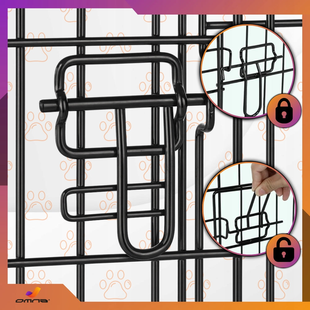 Kennel Dog Cage for Car Transport Metal Playpen 92x57x63 Trade name SteelComfort XL