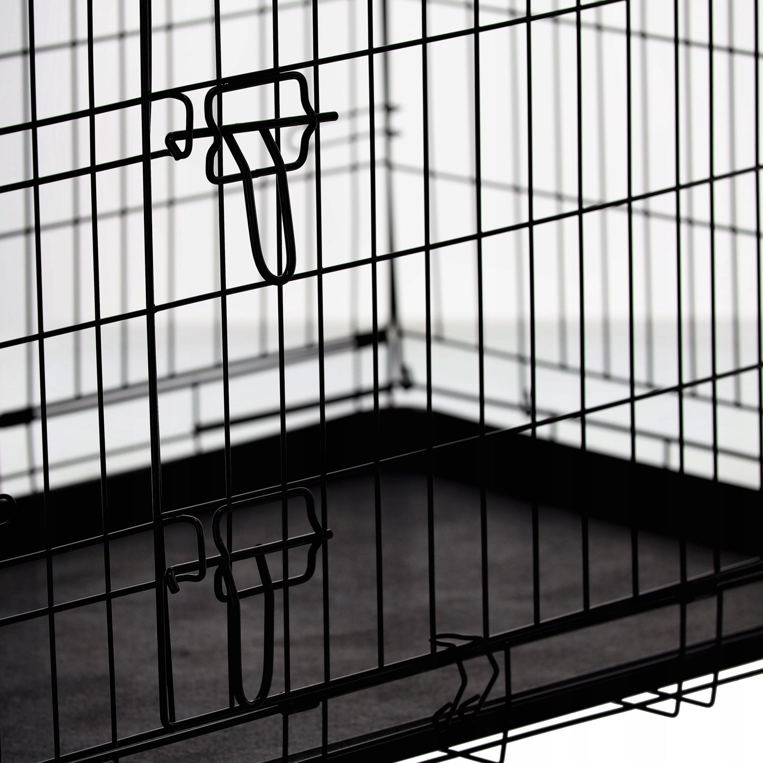 Kennel cage Mr. Pretzel XXXL 121x74x81cm for Dog, two-door metal Length 121 cm