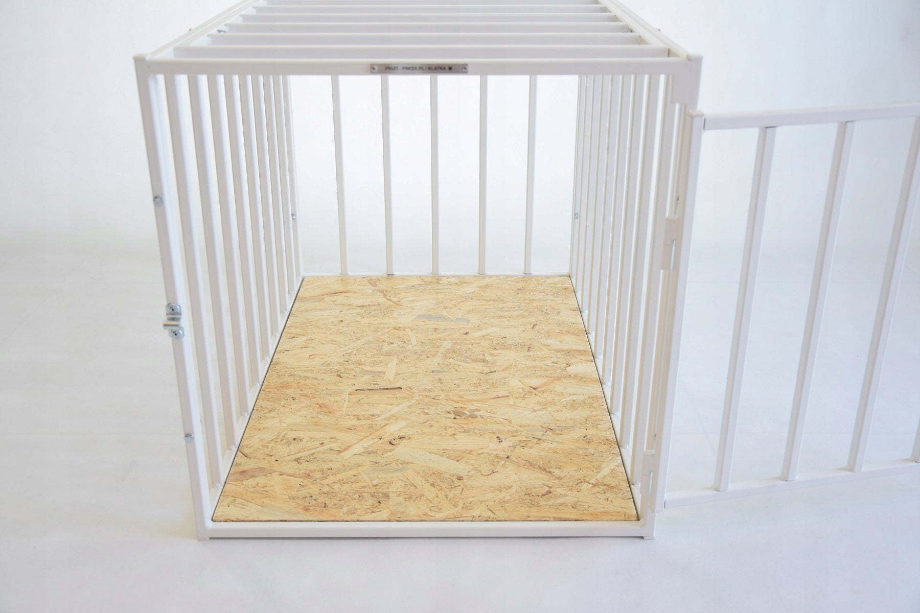 Kennel cage dog playpen strong (M) skł white Brand Fruit