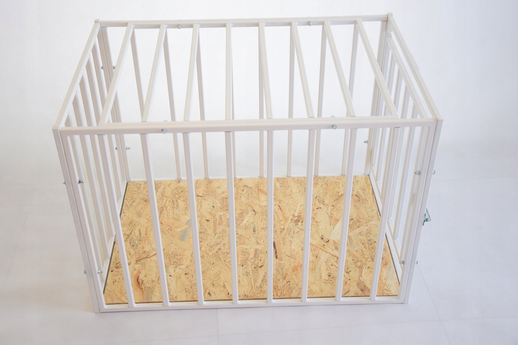Kennel cage dog playpen strong (M) skł white Trade name M skł