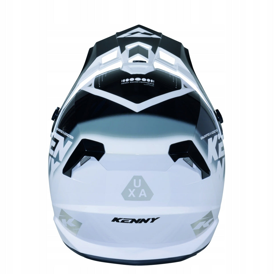 Kenny Racing Track Graphic Focus Helmet - Black - Size S Manufacturer no brand