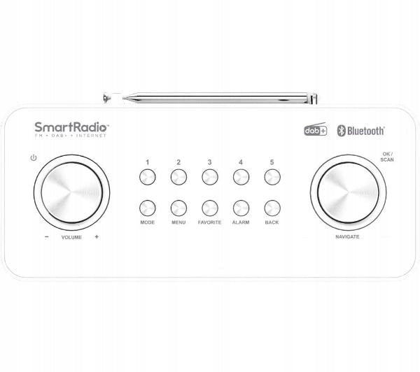 Kenwood CR-ST100S-W FM Radio DAB+ Internet Bluetooth WiFi Color white