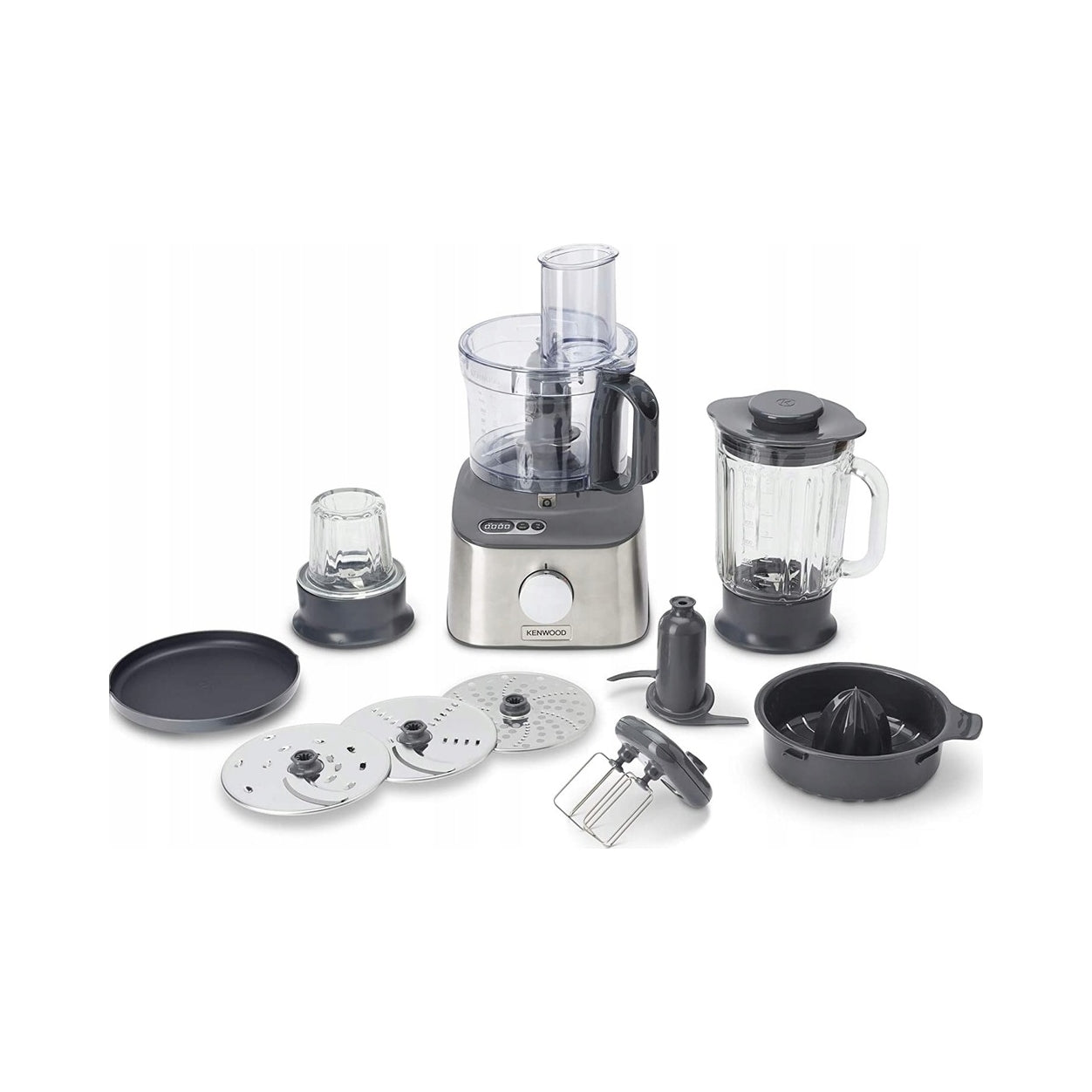 Kenwood MultiPro Compact+ Food Processor with Scale Blender 2,1l 800W FDM313SS