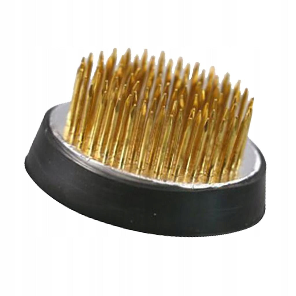 Kenzan Round Brass 60 mm Earrings for Ikebana and Flower Arrangement Kind decoration