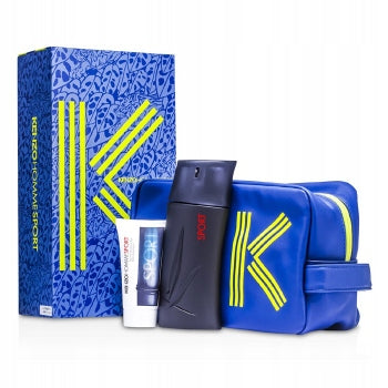 Kenzo Homme Sport EDT 100 ml Coffret aftershave gel cosmetic bag