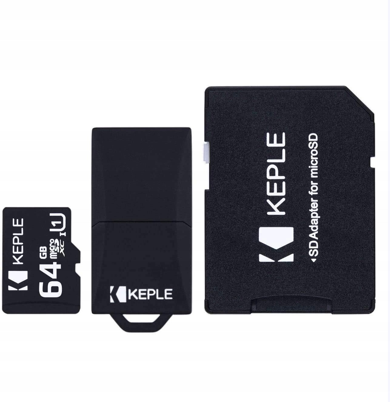 Keple 64GB MicroSD Class 10 Memory Card